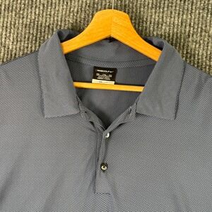 VTG Nike Golf Dri-FIT Polo Shirt Mens XXL Y2K Blue Preppy Country Club Old Money